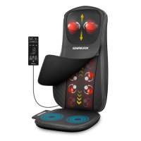 WishOf.Me - Shiatsu Massagesitzauflage mit Wärme | Entspannung für Rücken und Nacken